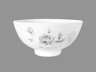 Chén Cơm 11cm - 89 Hoa Hồng Đen