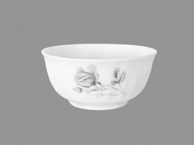 Chén Tương 9cm - D324 Hoa Hồng Đen