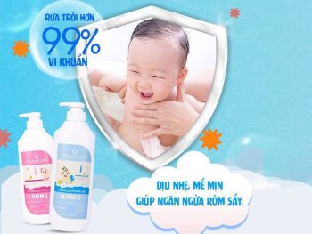 Sữa tắm gội hữu cơ Organic CHANFONG Namo và Anna Thái Lan cho bé 500ML