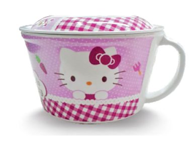 Ca Mì Melamine Có Nắp 5.25" - Pinky