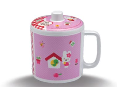 Ca Nước Có Nắp 4" - Pinky