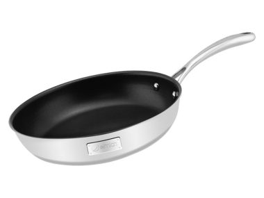 Chảo Inox cao cấp 2 lớp đáy liền Tri-Max  28cm