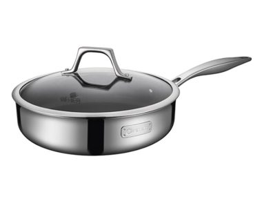 Chảo chống dính inox 304 có vung kính Elmich Potenza 20cm EL3256