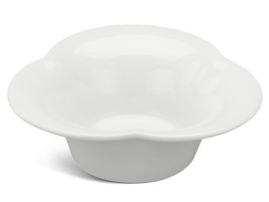 Chén cánh hoa 10 cm - Anh Vũ Ly's - Trắng Ngà