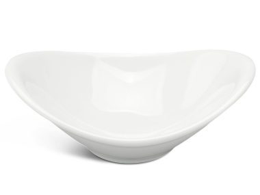 Chén chấm oval 9 x 6 cm - Anh Vũ Ly's - Trắng Ngà