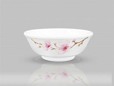 Chén Tương 9cm - TA39 Hoa Đào sứ CK