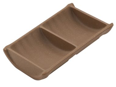 Dĩa Tương Nhám 2 Ngăn 5" - 2 Section Matte Saucer Superware Melamine