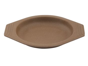 Dĩa Bò Bít Tết Nhám – Matte Steak Plate Superware Melamine