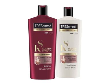 Dầu Gội - Dầu Xả Tresemme Mỹ Keratin Smooth With Marula Oil 650ml