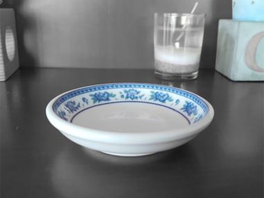 Dĩa Chấm 9cm - TA2103 Hoa 0010