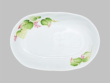 Dĩa Xoài 17.5cm - 113 Hoa 3014