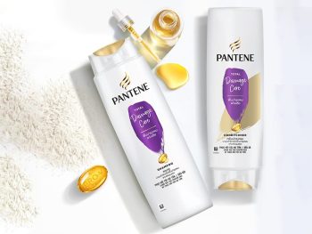 Dầu gội – Dầu Xã Pantene Mỹ dành cho tóc khô sơ rối chẻ ngọn giúp tóc bồng bềnh óng mượt 375ml