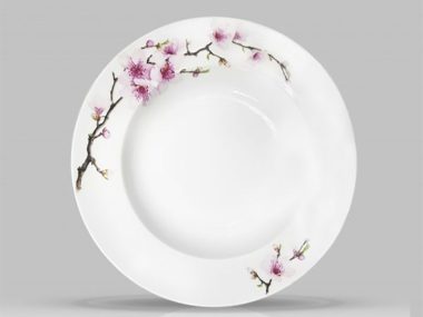 Dĩa Sâu 23cm - A9206 Hoa Đào