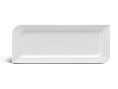 Dĩa sứ minh long chữ nhật dài 39 x 15 cm - Anh Vũ Ly's - Trắng Ngà