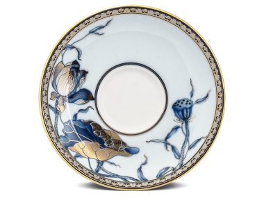 Dĩa lót chén 15 cm - Hoàng Cung - Sen Ngọc