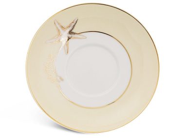 Dĩa lót chén 15.5 cm - Camellia - Hương Biển kem