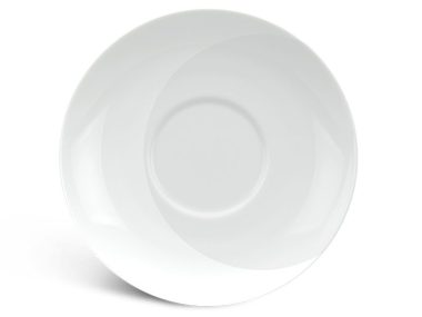 Dĩa lót chén 15.5 cm - Camellia - Trắng