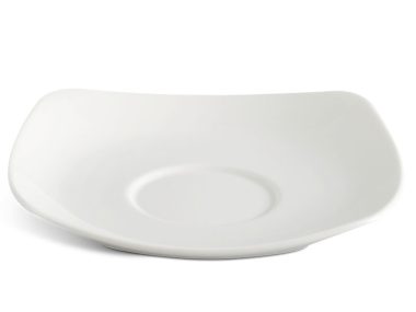 Dĩa lót chén vuông 15.5 cm - Jasmine Ly's - Trắng Ngà