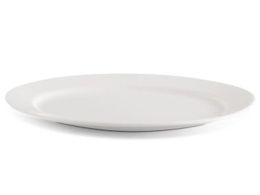 Dĩa oval 25 cm - Jasmine Ly's - Trắng Ngà