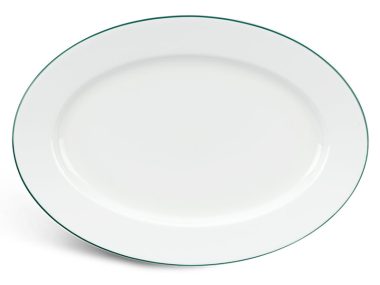 Dĩa oval 28 cm - Jasmine - Chỉ Xanh Lá