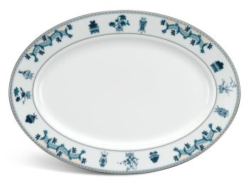 Dĩa oval 28 cm – Jasmine – Tứ Quý