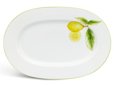 Dĩa oval 32 cm - Camellia - Quả Chanh