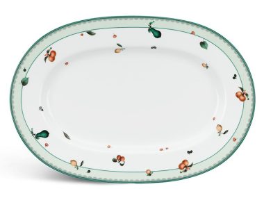 Dĩa oval 32 cm - Camellia - Quả Ngọt