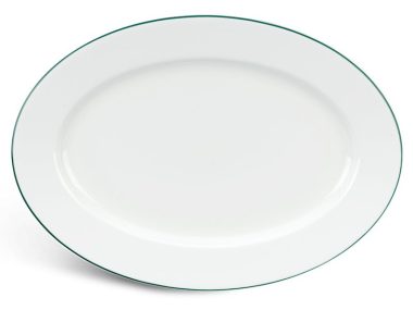 Dĩa oval 32 cm - Jasmine - Chỉ Xanh Lá