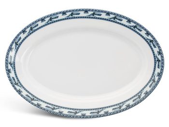 Dĩa oval 32 cm – Jasmine – Chim Lạc