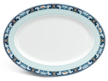 Dĩa oval 32 cm – Jasmine – Phước Lộc Thọ