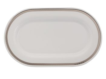 Dĩa oval 34 cm – Sago – Thiên Tuế