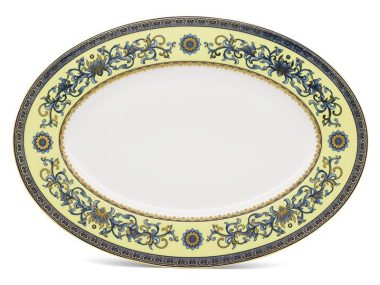 Dĩa oval 37 cm - Hoàng Cung - Hoàng Liên