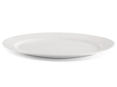 Dĩa oval 45 cm - Jasmine Ly's - Trắng Ngà