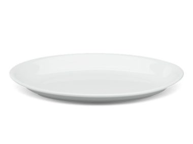 Dĩa oval ảo 21 cm – Daisy – Trắng