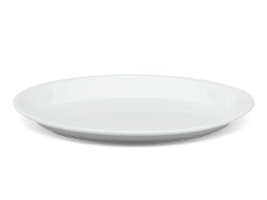 Dĩa oval ảo 25 cm – Daisy – Trắng