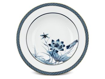 Dĩa súp 23 cm – Hoàng Cung – Sen Vàng