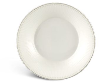 Dĩa súp 23 cm - Tulip Ngà - Ngân Sa