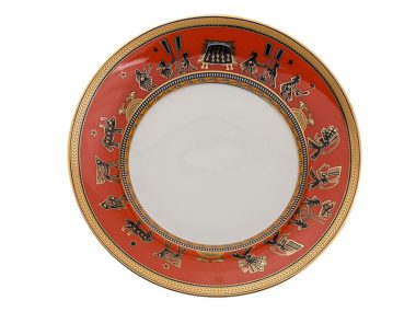 Dĩa súp 23 cm - Tulip Trắng - Trống Đồng 3