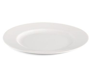 Dĩa sứ minh long tròn 20 cm - Jasmine Ly's - Trắng Ngà