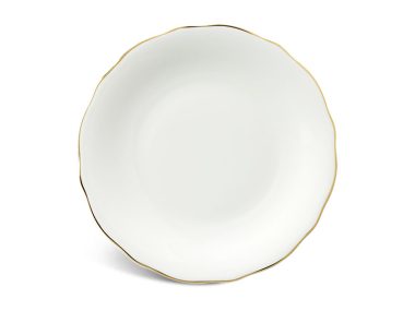 Dĩa tròn 20 cm - Mẫu Đơn IFP - Chỉ Vàng