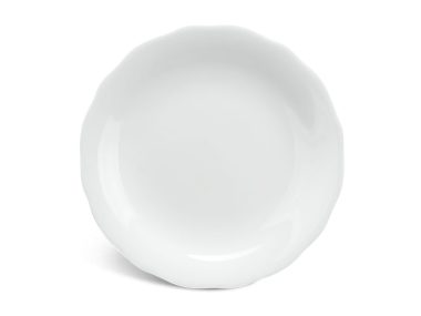 Dĩa tròn 20 cm - Mẫu Đơn IFP - Trắng Ngà