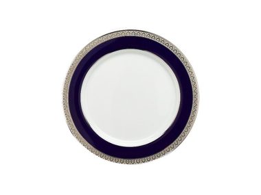 Dĩa tròn 20 cm - Sago - Thiên Tuế Xanh khắc nổi