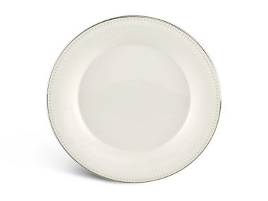 Dĩa tròn 20 cm - Tulip Ngà - Ngân Sa