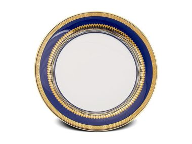 Dĩa tròn 20 cm - Tulip Trắng - Trống Đồng