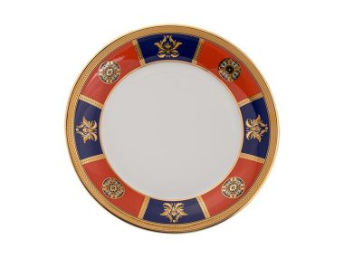 Dĩa tròn 20 cm - Tulip Trắng - Trống Đồng 2