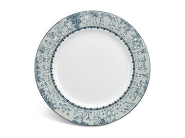 Dĩa tròn 25 cm - Jasmine - Vinh Quy Nhạt