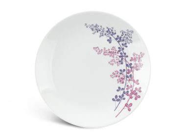 Dĩa tròn ảo 22 cm - Daisy - Cỏ Tím