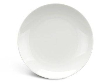 Dĩa sứ minh long tròn ảo 28 cm - Daisy Ly's - Trắng Ngà