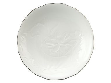 Dĩa tròn sâu 25 cm - Sen IFP - Chỉ Bạch Kim