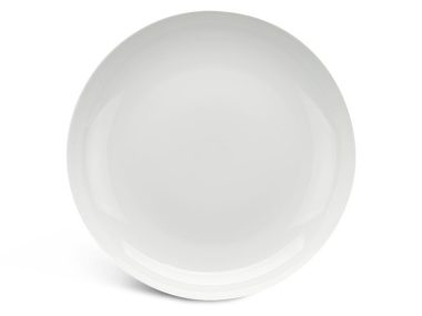 Dĩa tròn sâu 35.5 cm - Anh Vũ Lys - Trắng Ngà